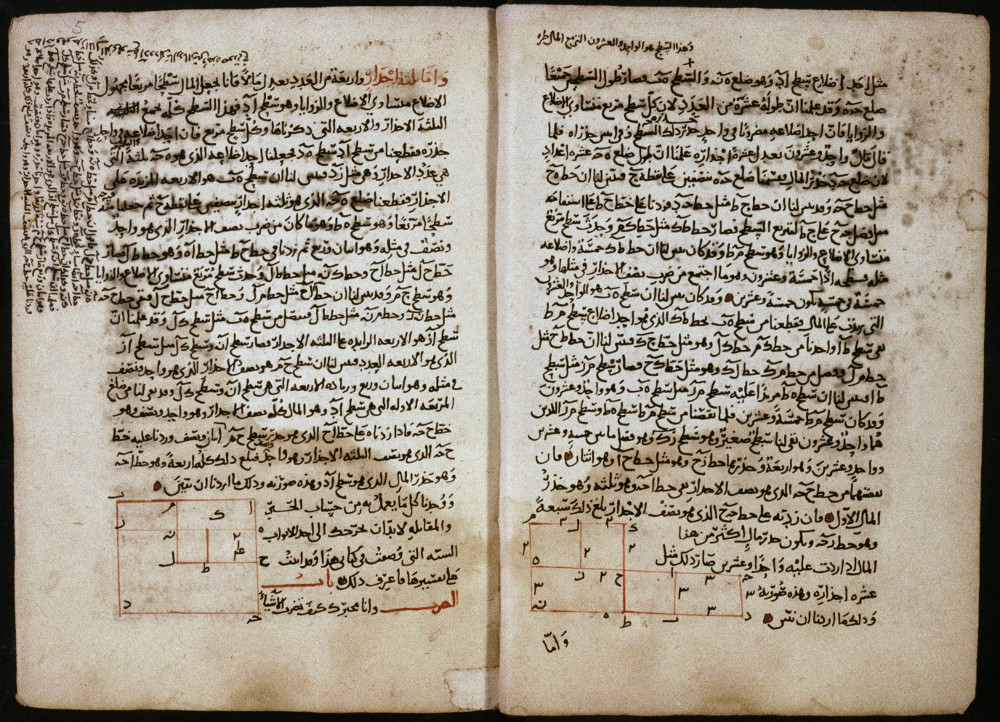 A page of al-Khwarizmi's Kitab al-Jabr, the book that named algebra